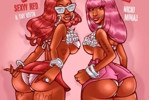 Sexyy-Red-Nicki-Minaj-Tay-Keith-Pound-Town-2